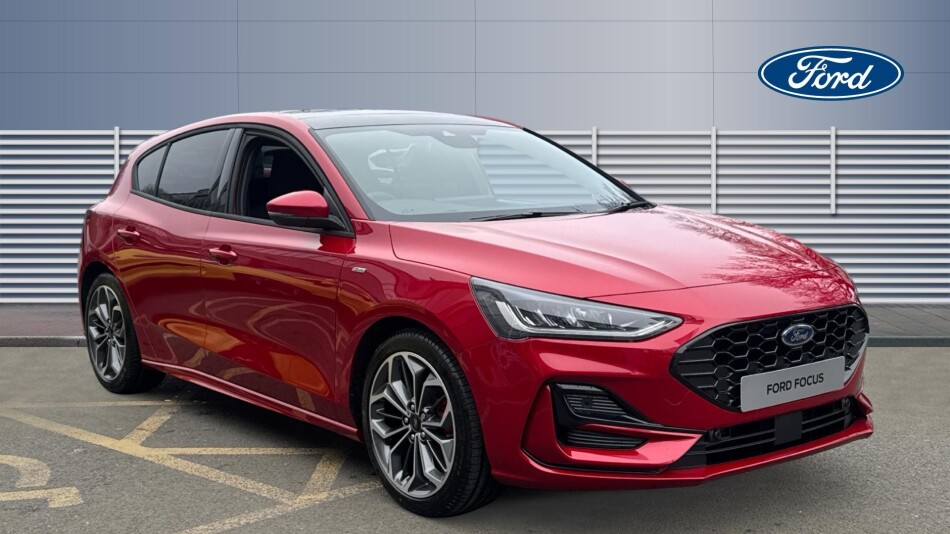 Ford Focus 1.0 EcoBoost Hybrid mHEV 155 ST-Line X Ed 5dr Auto Petrol Hatchback